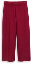 Tom Tailor - Cozy wijde gebreide broek - Maat 152 - Beetroot Red
