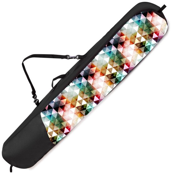 FEROCITY - Snowboardhoes 170 cm - Waterdicht polyester - Draaggreep - Bescherm je winteruitrusting - Driehoeken