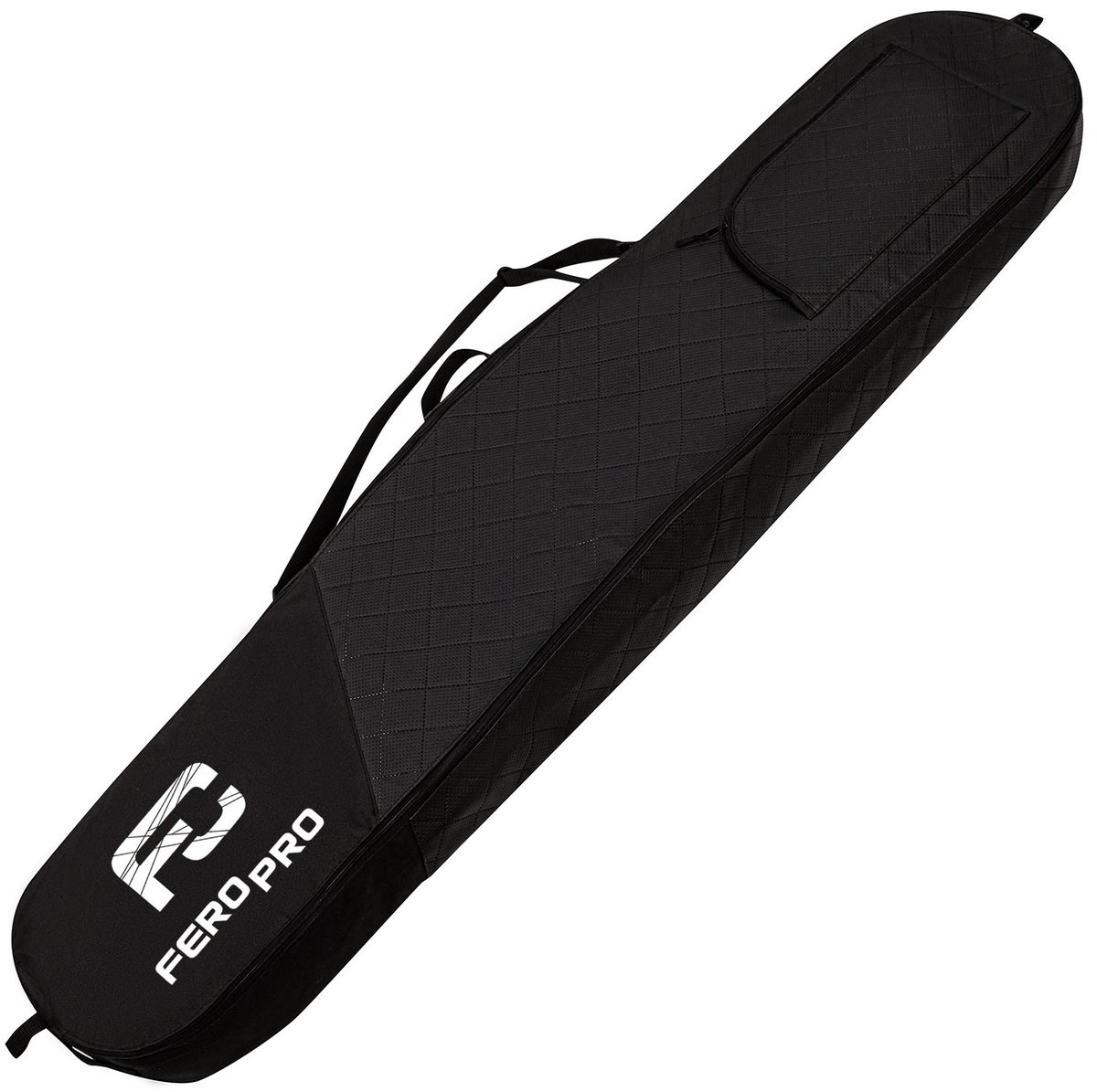 FEROCITY - Snowboardhoes PREMIUM 170 cm - Waterdicht polyester - Draaggreep - Bescherm je winteruitrusting - Zwart gewatteerd