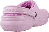 Sabots pour femmes unisexes doublés Crocs Classic - Hortensia
