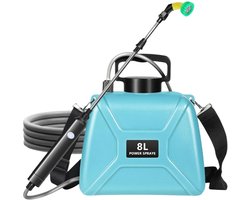 Paco Goederen® Elektrische sproeier - Drukspuit - Tuin sproeier - Tuinslang - Oplaadbare sprinklersproeier - 8L Automatische elektrische sproeier