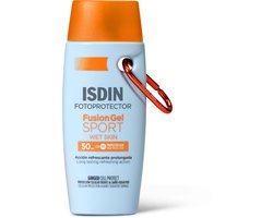 ISDIN - Fotoprotector Fusion Gel Sport Wet Skin - SPF50+ - 100ml - Ultralichte zonnebrand voor het lichaam
