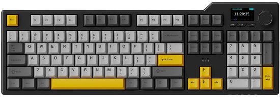 MKSS® Mechanical Keyboard - Mechanisch Toetsenbord Gaming - Zwart en Geel