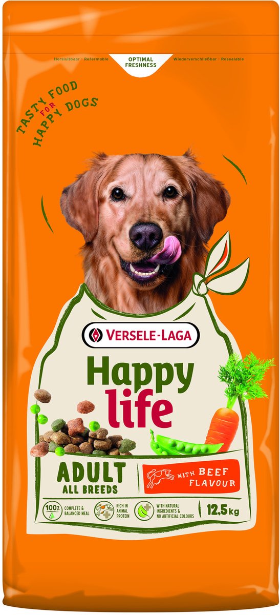 Versele-Laga VL-HP Serie - Volledig Droogvoer voor Volwassen Honden - Woordwoelig Geliefd - Economisch Pakket
