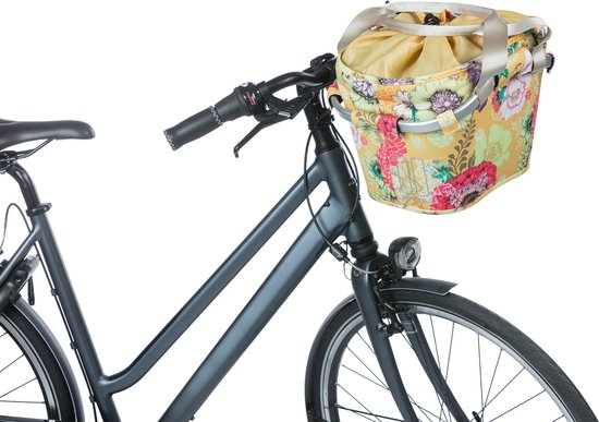 Basil Bloom Field Carry all Fietsmand KF - Voorop - 15 Liter - Geel van Basil — afbeelding 5
