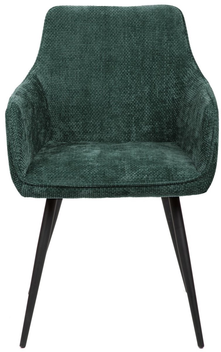 HOMLA Stoel SATORI POP – Groene Eetkamerstoel 58x62x79 cm – Comfortabele Designstoel