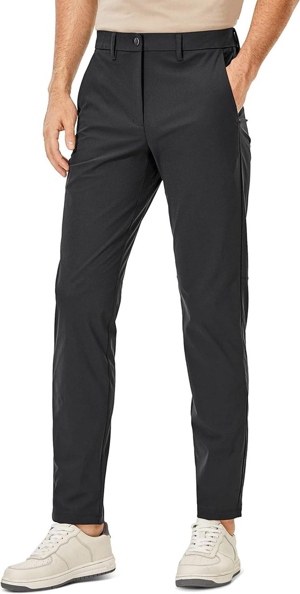 Allecto plus - Heren Comfy Golfbroek voor All Day - 32" Snel Drogend Lichtgewicht met Zakken