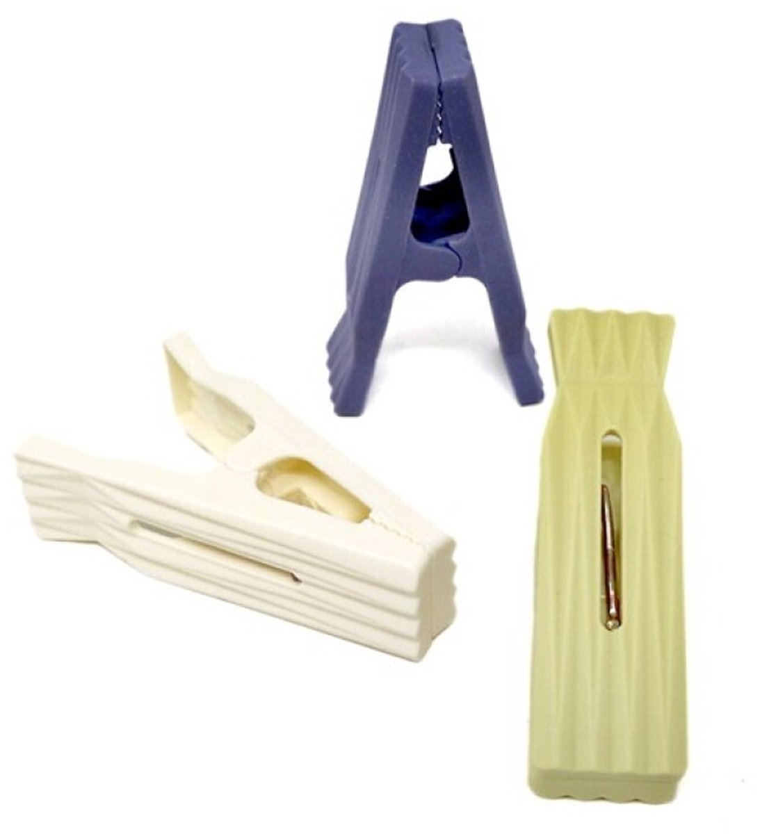 Concorde wasknijpers - 80x - kleurenmix - kunststof - 7 cm