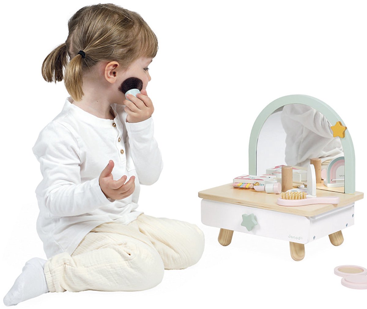 Janod - Unicorn - Houten kappers tafel — afbeelding 17