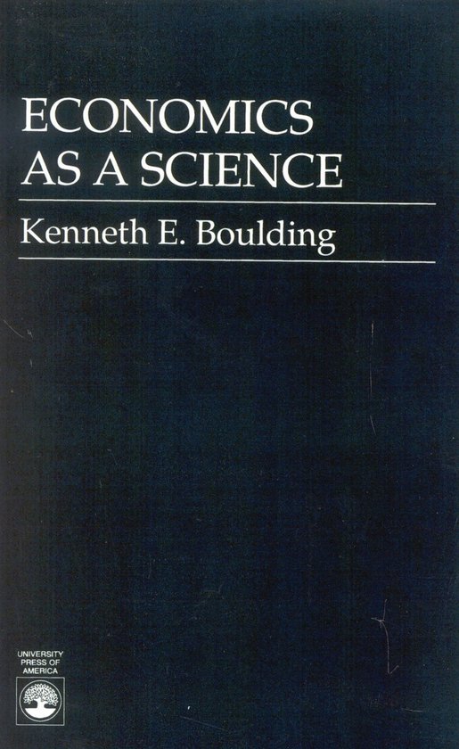 Economics as a Science - cover