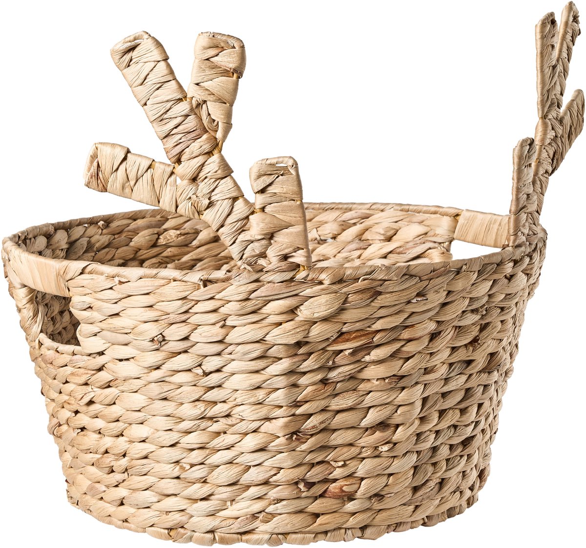 BELIANI RENNE - Kerstmand - Naturel - Waterhyacint