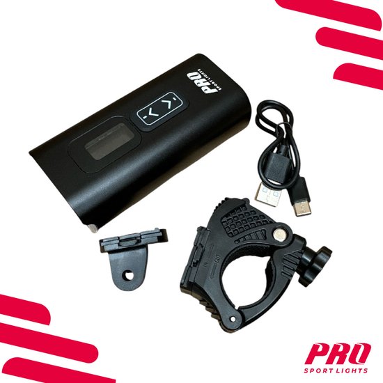 Voorlicht Fietsverlichting 2200 Lumen USB Oplaadbaar Koplamp - Racefiets/MTB LED Fietslamp — afbeelding 4
