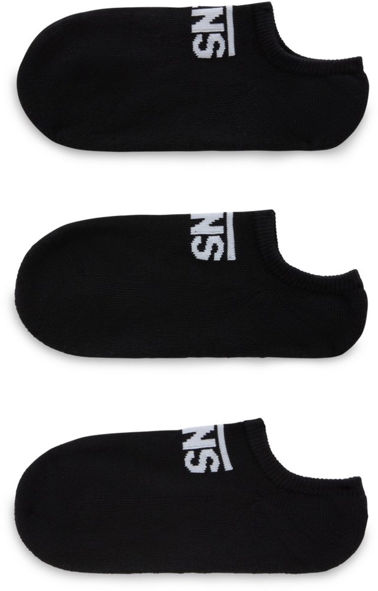 Vans Classic Kick Onzichtbare Sokken 1/2-31 Jongens Zwart