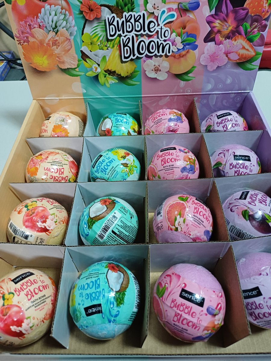 bruisbal Sence pure bubble to bloom 16 stuks in een doos
