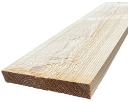 Steigerplank | Plank | Vuren hout | 160cm | 30x195mm | Wandplank | Boekenplank | Wandplank hout | Fijn gezaagd