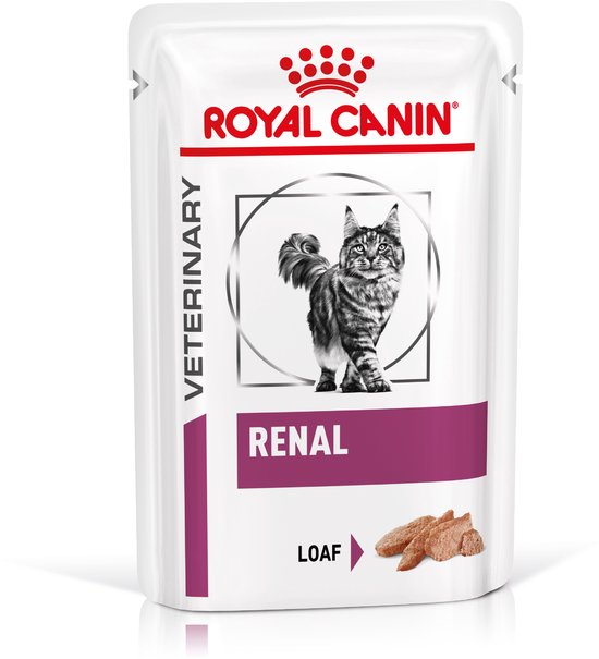 Royal Canin Veterinary Diet Cat Renal Kip Loaf - Kattenvoer - 12x85 g
