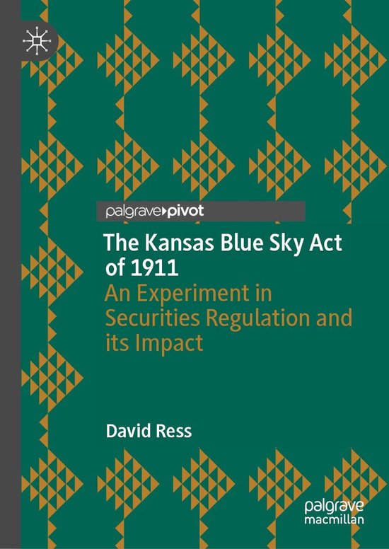 Economics and Finance (R0) - The Kansas Blue Sky Act of 1911 - cover