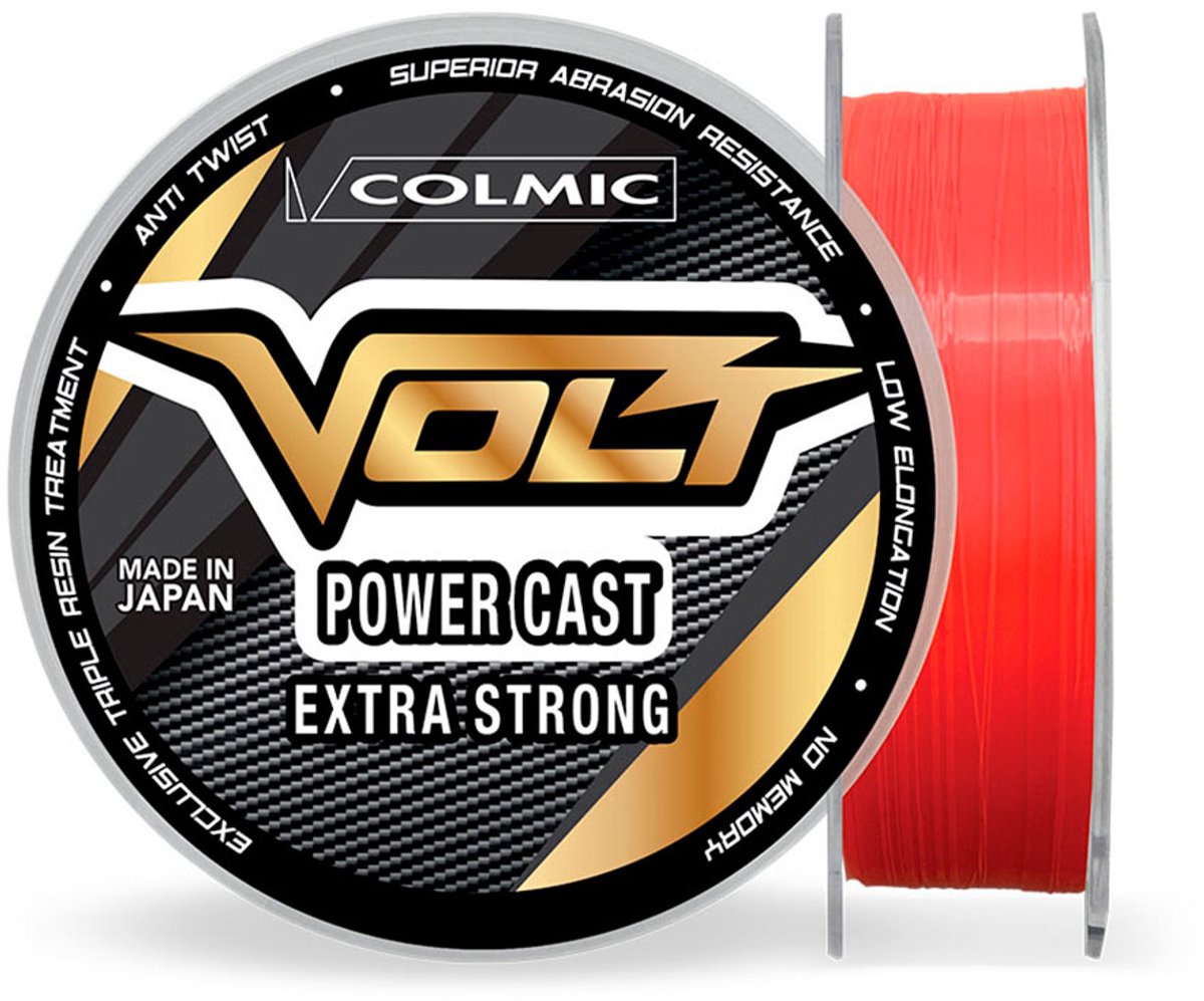 Colmic Volt Power Cast Monofilament 1000 M Transparant 0.280 mm