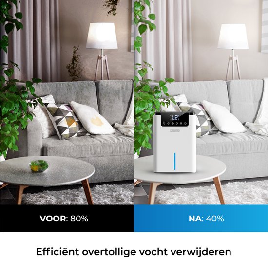 Vernieuwde luchtontvochtiger (met afstandsbediening) voor slaapkamer, 2