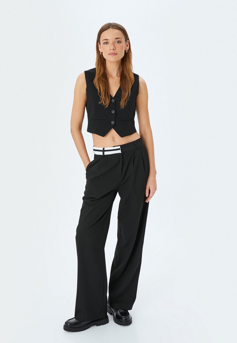 Normale taille Brede pijpen Palazzohose