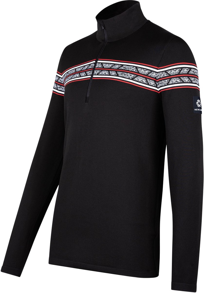 NEWLAND N3 4122 man t-neck Skipully heren Zwart