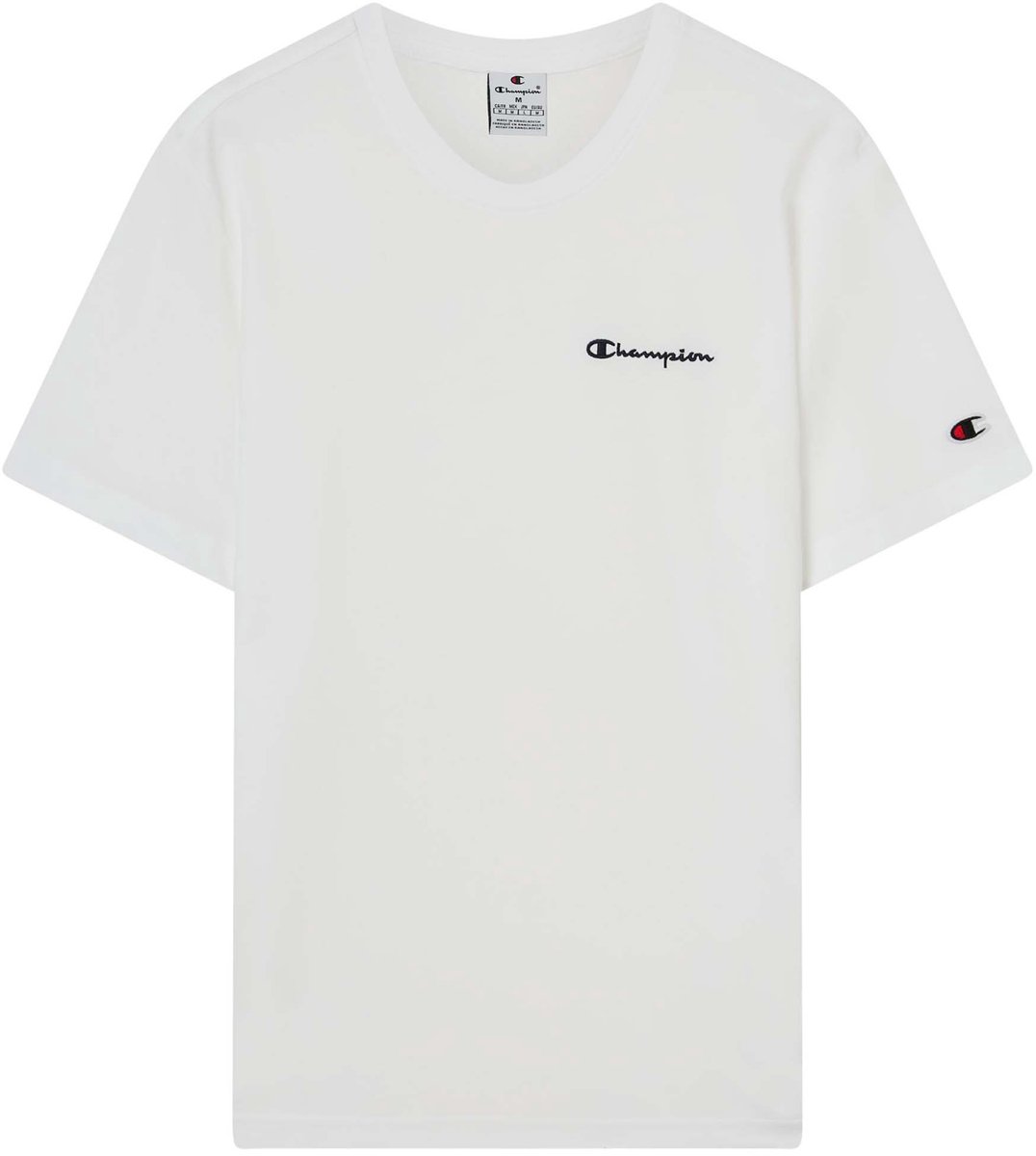 T-Shirt Champion Ss T-Shirt Sportswear Volwassen Wit