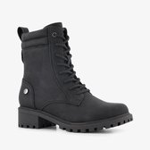 Blue Box dames veterboots zwart - Maat 38