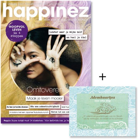 Happinez 7-2025 + Ademkaartjes