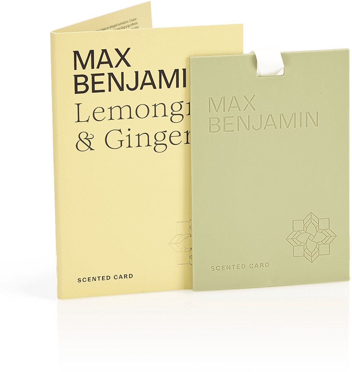 Max Benjamin - geurkaart - lemongrass & ginger