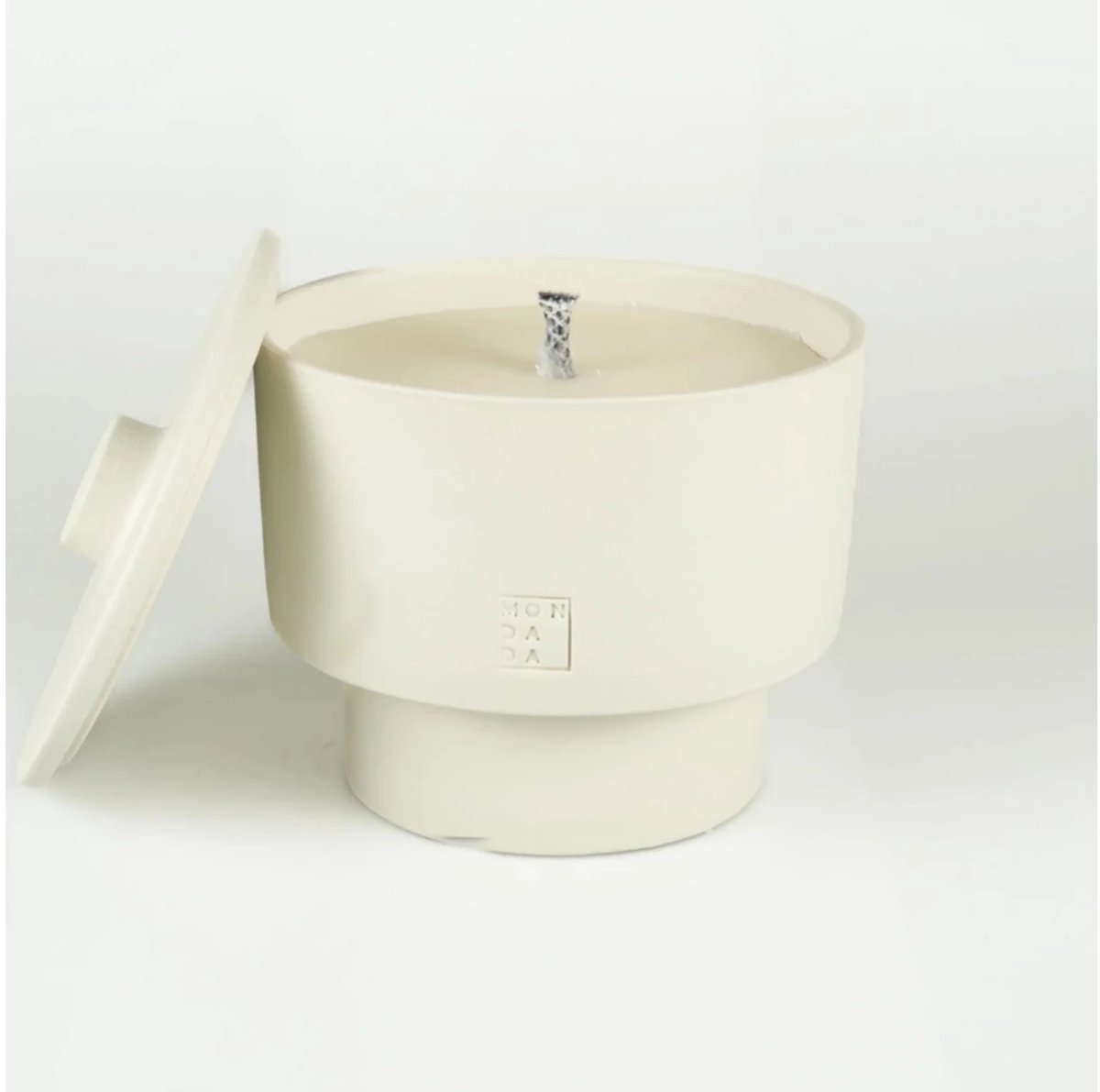 Mon Dada June Three outdoor kaars met deksel dover - Neutraal