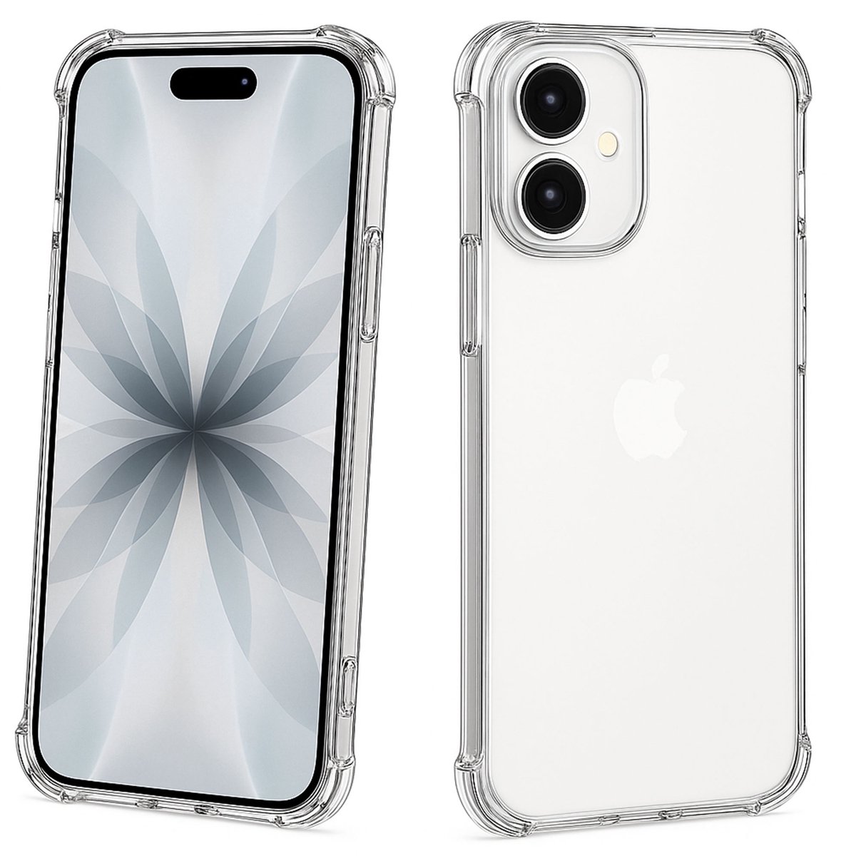 ChiGuard Hoesje Geschikt voor iPhone 17 Hoesje - Shock Proof Case – Cover Transparant