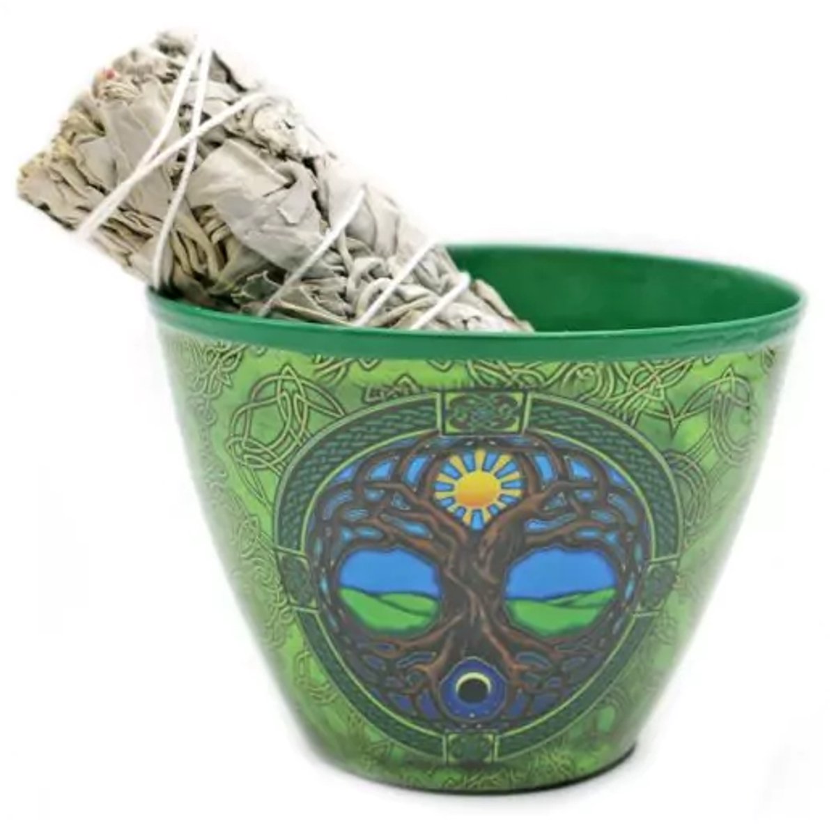 Smudge Bowl Tree of life, 10 cm — cadeau in Wonen & Interieur - foto 5