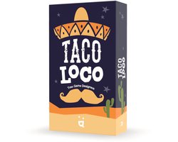 TACO LOCO - GERONIMO GAMES - HELVETIQ - POCKET GAME - KAARTSPEL - VANAF 7 JAAR OUD - VAN 2 TOT 5 SPELERS