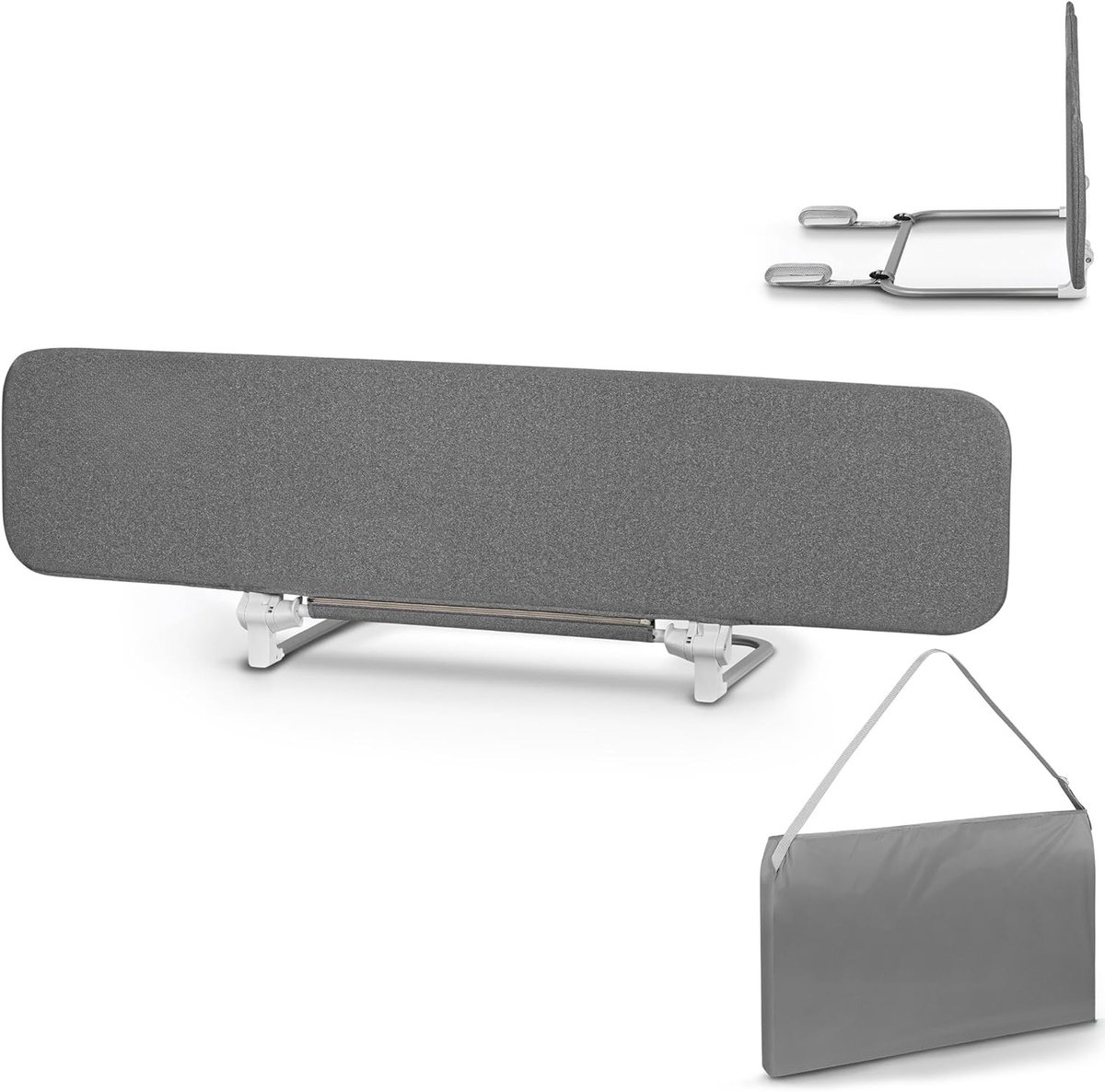 Solacis Opblaasbare bedrand - Bedhekje - Bedrand - Bedrand baby - Bedbeveiliging - Uitvalbescherming - Bedrail - Must have voor in uw bed!