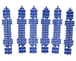 Stick-it kleurstrips hemelblauw - 6 stuks - pixelsteentjes - past op Stickit en ministeck