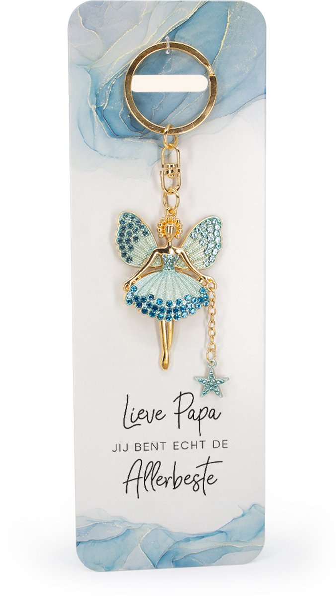 Engel Sleutelhanger "Papa"