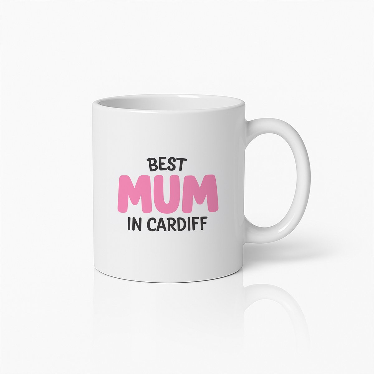 Beste Mama in Cardiff Mok 330ml – Grappige Moederdag Koffiebeker Cadeau voor Moeder