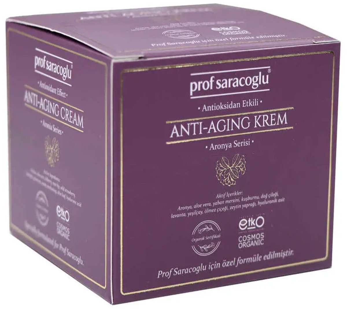 Prof Saracoglu Aronia anti-aging crème