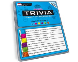 Trivia Vragen Aanvulset, Vraag en Antwoord - Versie Kids