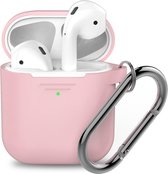 KeyBudz Podskinz Keychain Cover for Airpods Charge Case - Blush Pink