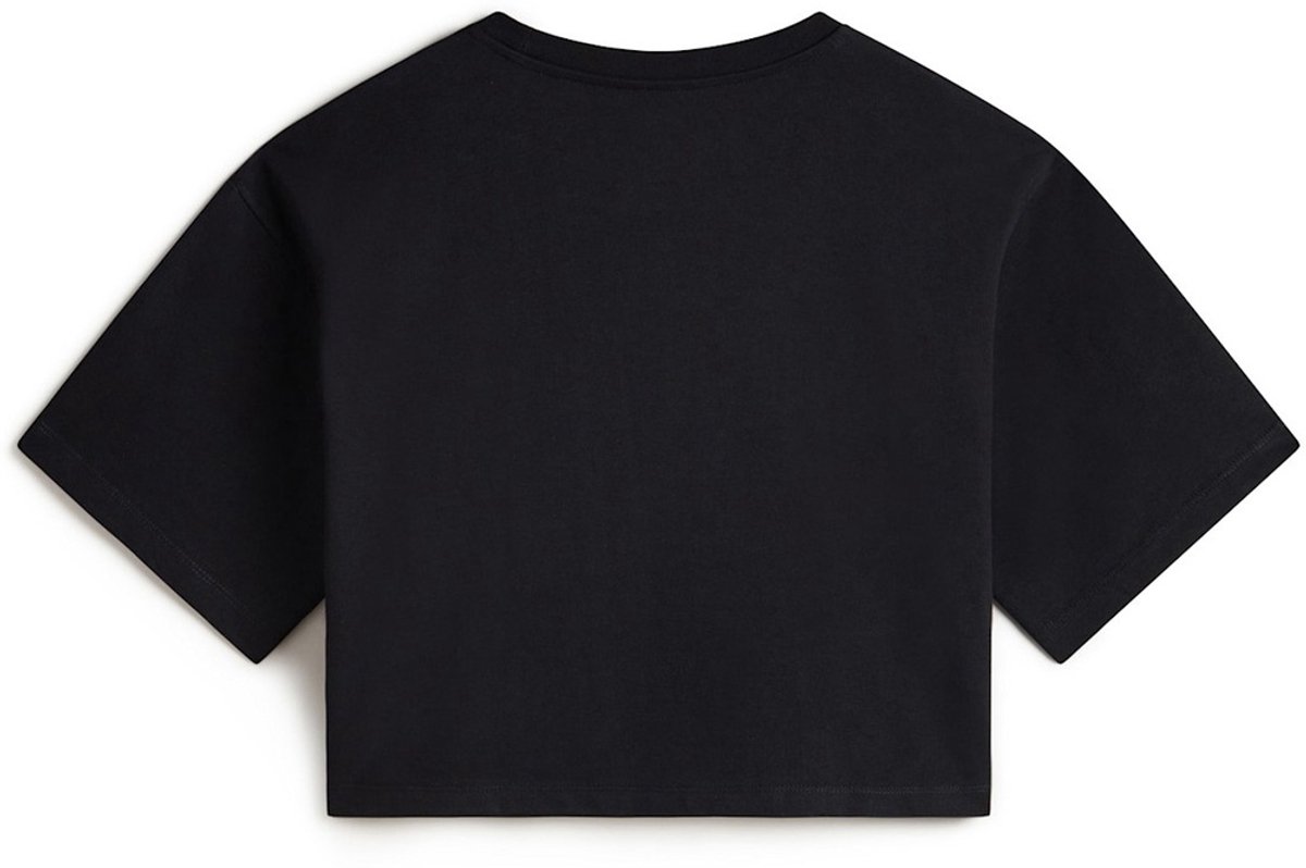 Vans Damen Shirt W Salton Relax Crop Ss 000P5Q/VNBLK -M Zwart