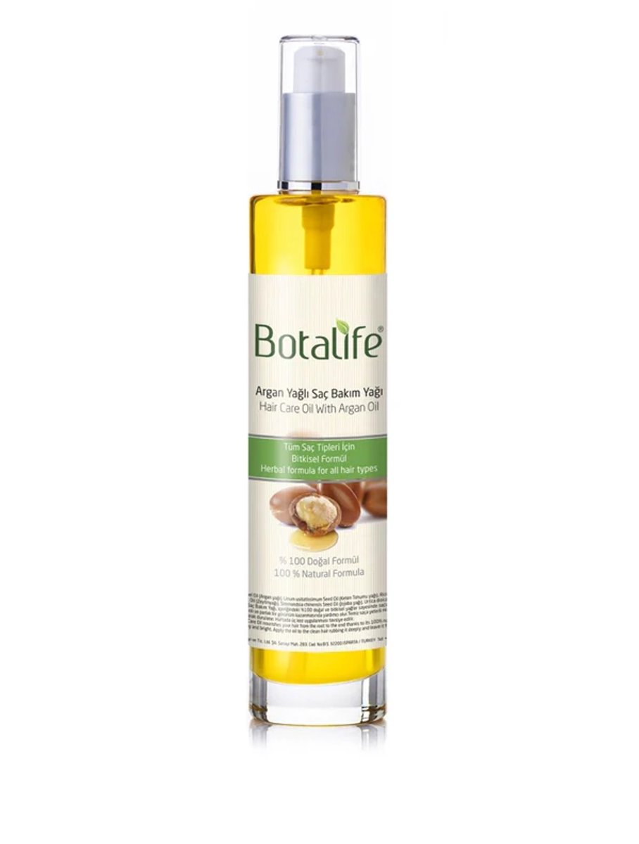 Botalife - Haarverzorgingsolie - Haar Olie - 100% Puur & Natuurlijk - Voor Beschadigd Haar - 100 ml