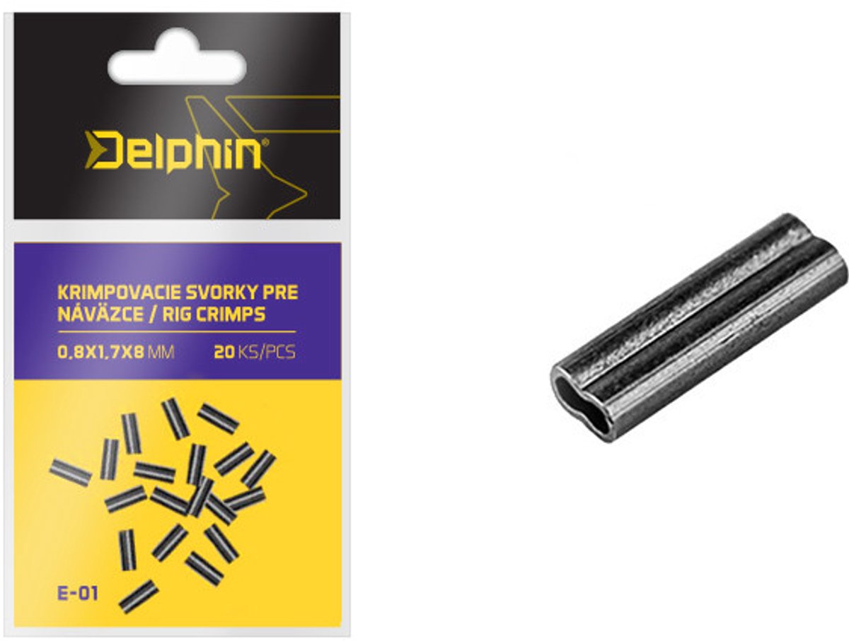 Delphin Rig Crimps | 20 Stuks