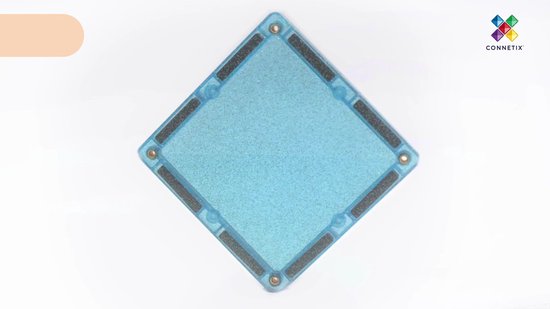 CONNETIX - Magnetisch Tegels - Glitter Kasteel Set - 48 Stuks - Magnetisch Speelgoed