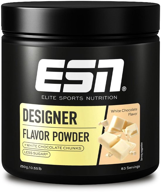 ESN Designer Flavor Powder, White Chocolate, 250 g - smaakpoeder
