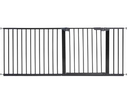 Babydan Premier Traphekje zonder boren - 73,5 - 183cm - Klembevestiging - Zwart