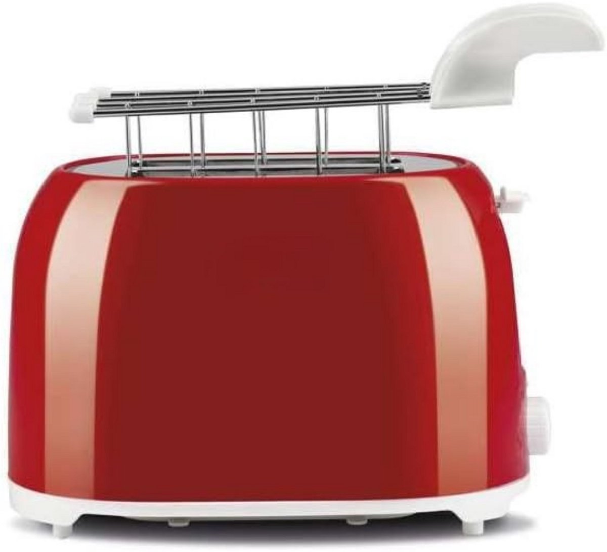 MMM® Tosti Apparaat Broodrooster - Broodrooster met Tostiklemmen - Tosti Broodrooster - Rood - 17 cm x 27 cm x 18 cm