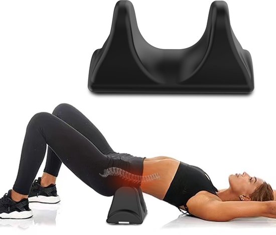 Psoas spiermassager - multifunctioneel - heuphaak psoas spierontspanningsapparaat - rugstretcher - multifunctionele massagestick - zwart van Merkloos — afbeelding 3