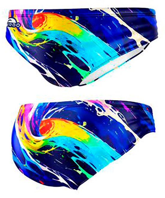 Foto: Turbo paint vortex zwemslip veelkleurig 2xl man