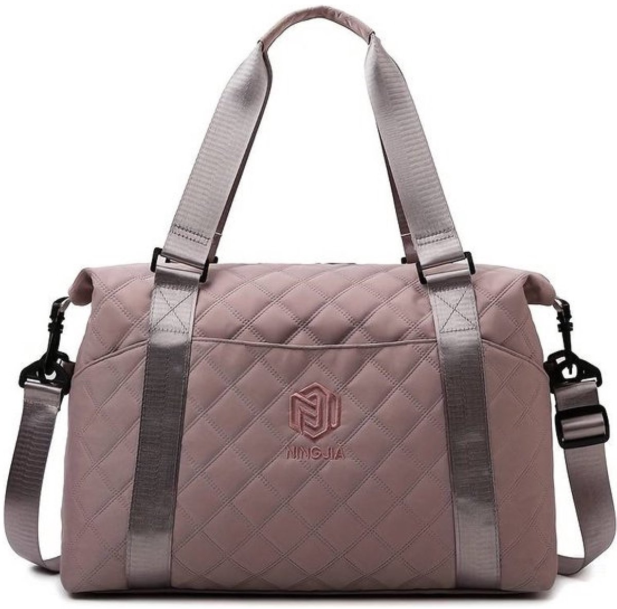 Sjtoer® Reistas Oud Roze dames - vliegtuigtas - handbagage vliegtuig - sporttas - Weekendtas - Vliegtuigtas - nat vak, grote - capaciteit, waterdichte zwemtas voor reizen, sport, fitness, Sjtoer